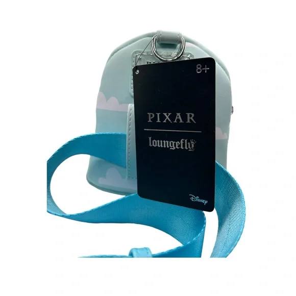 NWT Loungefly Disney Pixar Up Carl's House & Balloons Wristlet Fanny Pack Bag - Picture 12 of 12